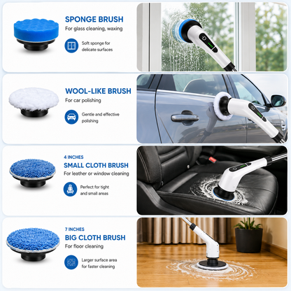 Scrubora™ —  360° Electric Spin Scrubber
