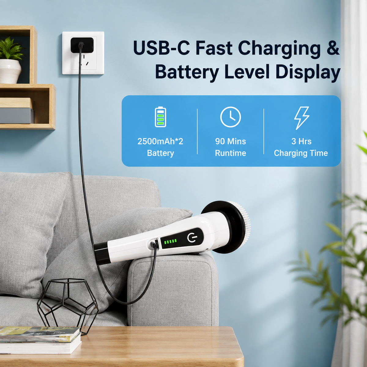 Scrubora™ —  360° Electric Spin Scrubber