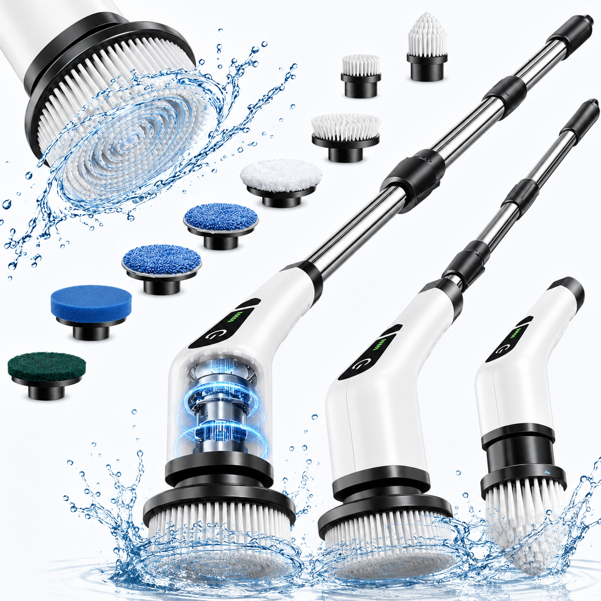 Scrubora™ —  360° Electric Spin Scrubber