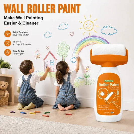 WallFix™ – White Wall Crack Repair & Paint Roller